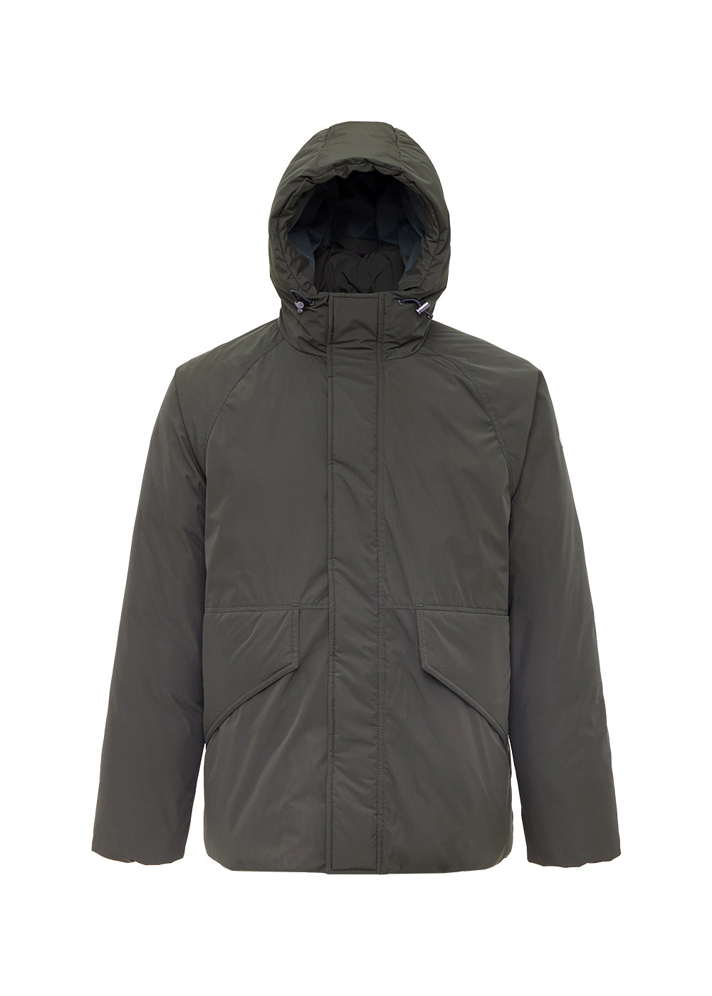 Pyrenex Covert Herren-Kurzparka aus Naturdaunen Deep Khaki-5