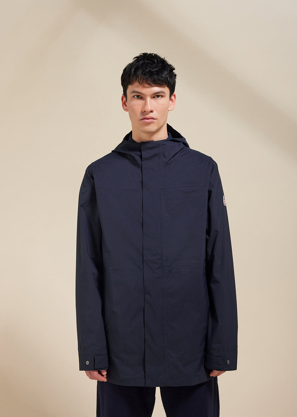 Guardian men raincoat deep ink-1