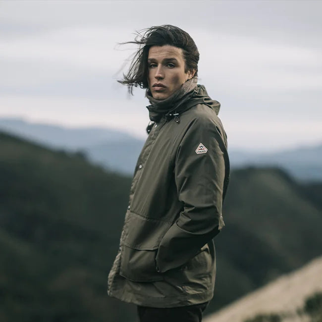 parka coupe vent kaki ventile