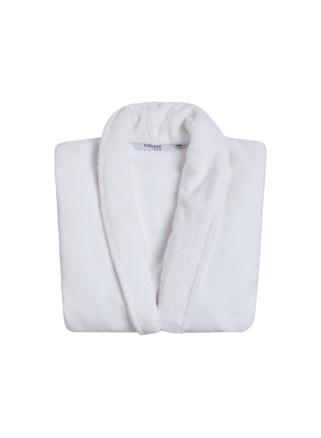 Peignoir en coton blanc Hana