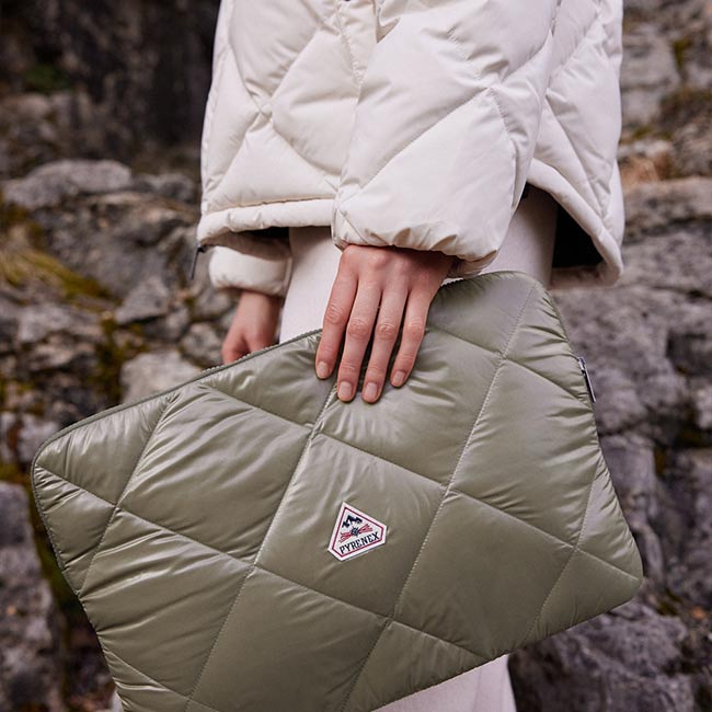 pochette ordinateur duvet