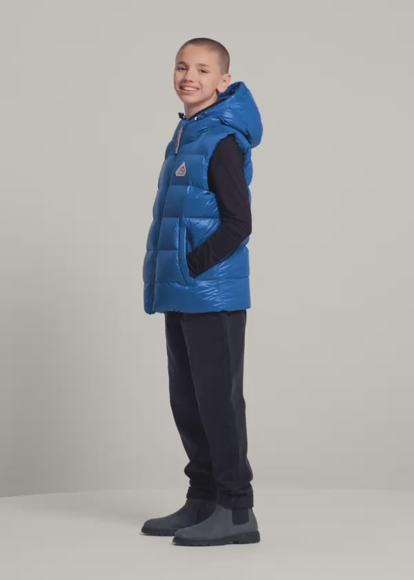 Doudoune sans manches enfant Pyrenex John bleue