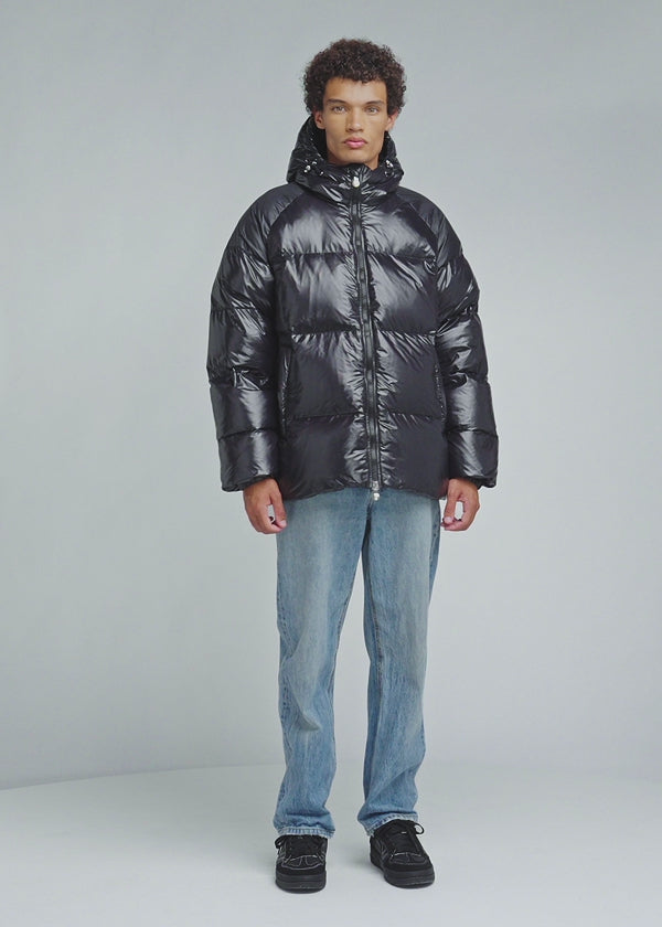 Unisex warm shiny down jacket Sten | Pyrenex EN