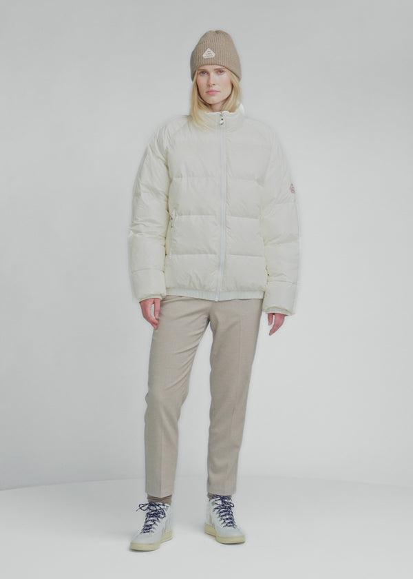 Pyrenex Vintage Mythic unisex down jacket white-2