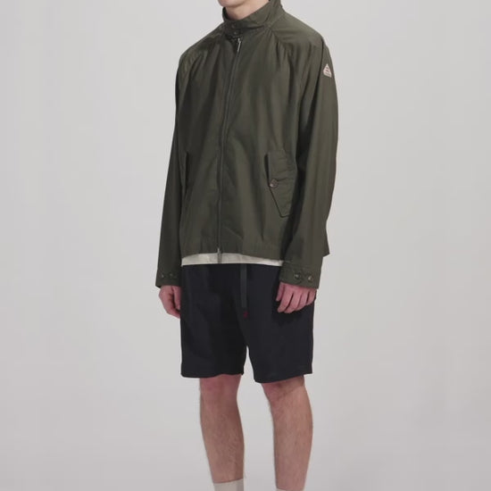 Veste de mi-saison pour homme Pyrenex League vert kaki