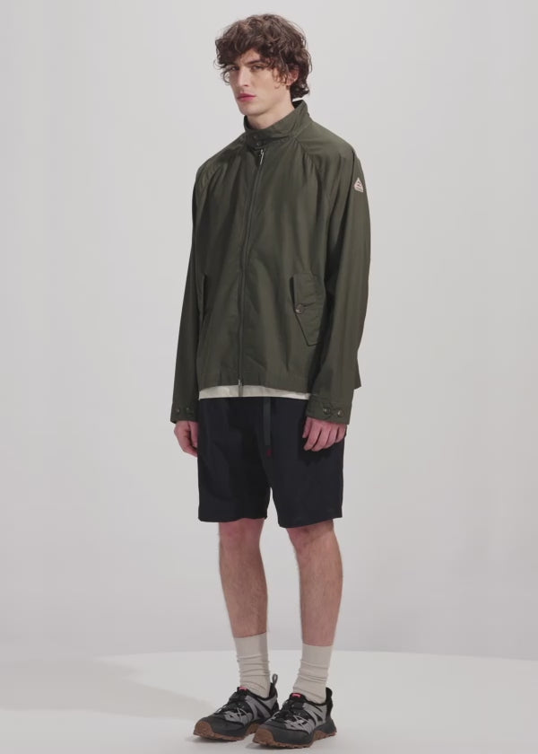 Veste de mi-saison pour homme Pyrenex League vert kaki-2