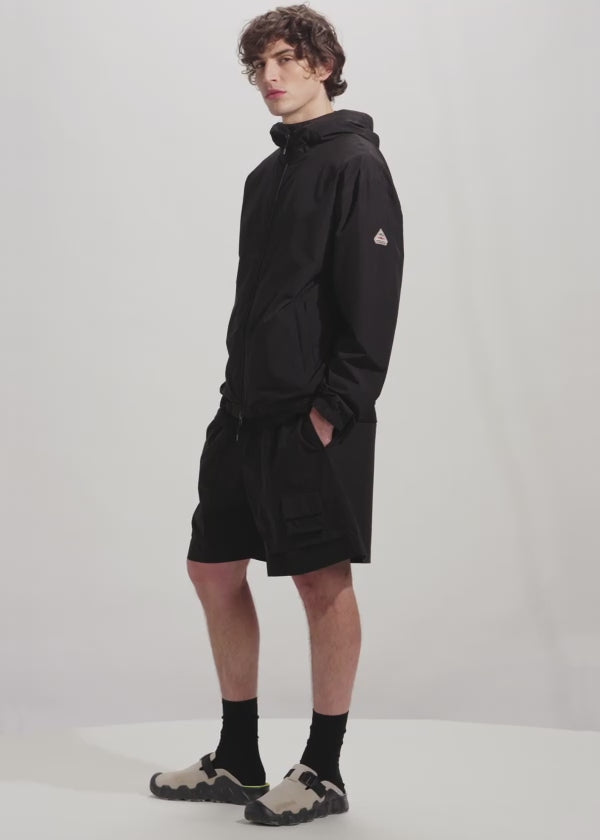 Pyrenex Ensure Unisex Waterproof Windbreaker Black-2