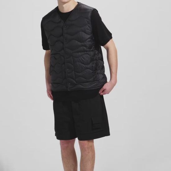 Doudoune ultra-légère homme sans manches Pyrenex Handy Vest noire