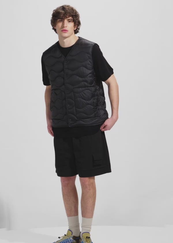 Doudoune ultra-légère homme sans manches Pyrenex Handy Vest noire