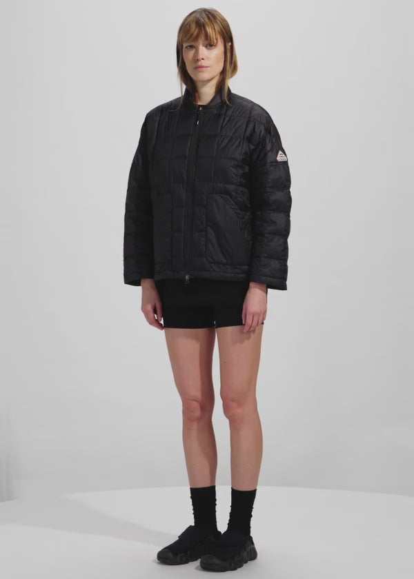 Doudoune légère femme Pyrenex Gypse noire