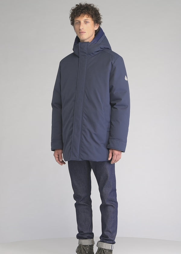 parka balme bleue marine