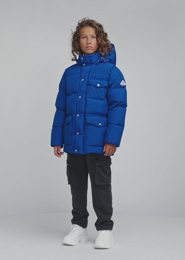 Doudoune hiver enfant Soal bleu électrique