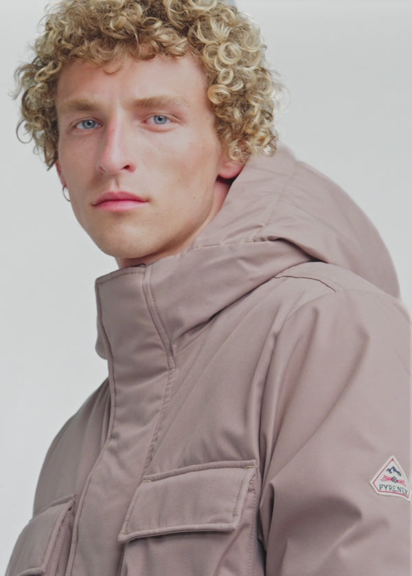 Parka hiver homme Pyrenex Explorer beige