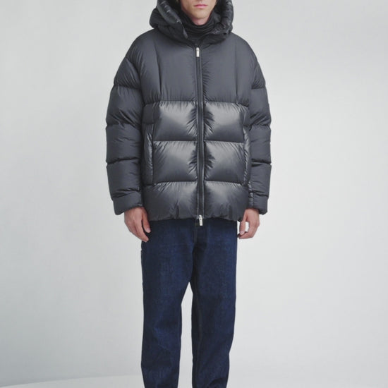 Doudoune pour homme made in Saint-Sever Pyrenex Eneko noire