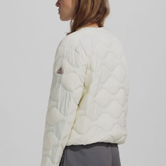 Doudoune ultra-lègère femme Pyrenex Orite blanche