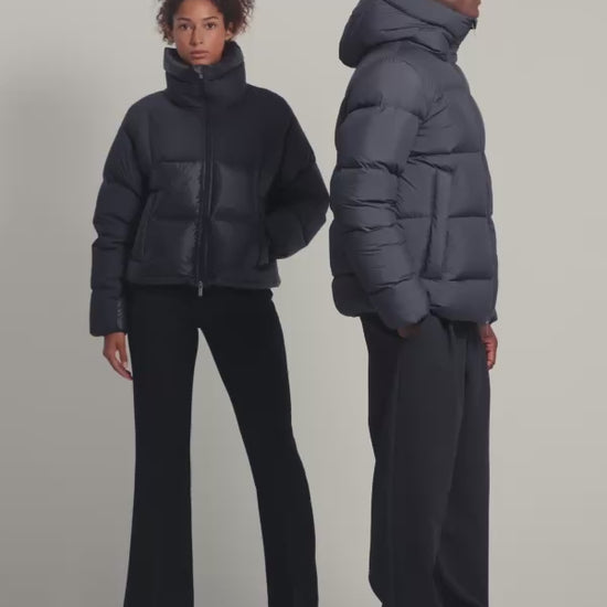 Doudoune made in France Pyrenex Barry mat noire