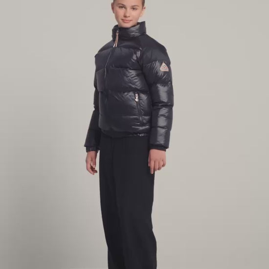 Doudoune pour enfant Pyrenex Vintage Mythic noire