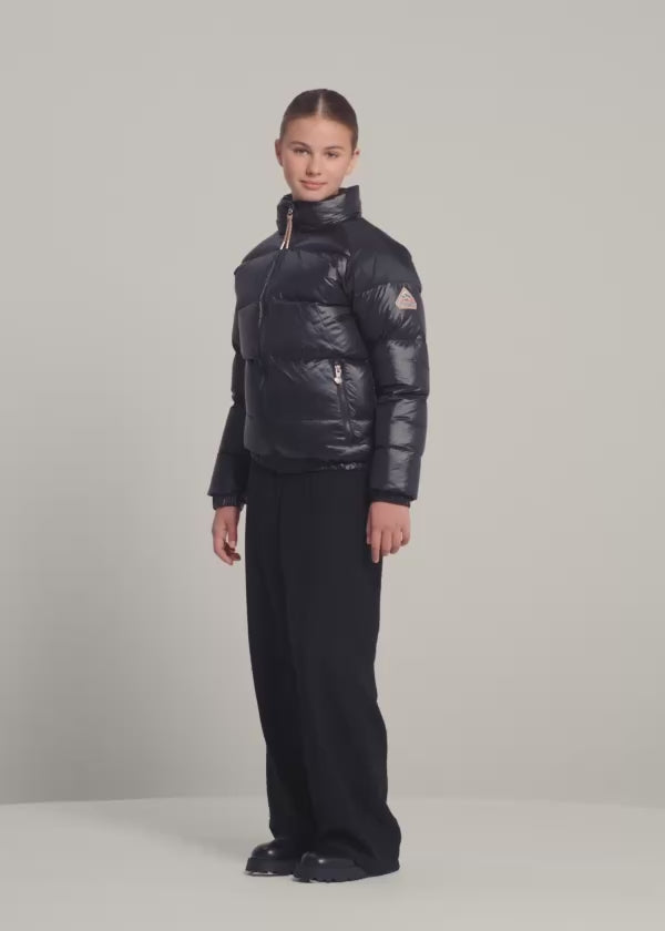 Kinderdaunenjacke Pyrenex Vintage Mythic schwarz-2
