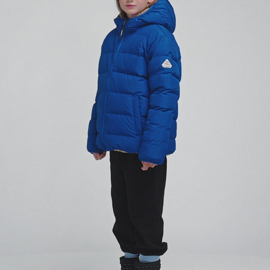 Doudoune réversible enfant Pyrenex Keylinn bleu électrique