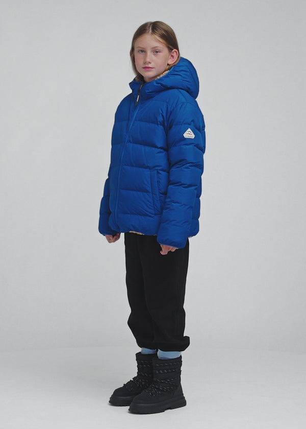 Doudoune réversible enfant Pyrenex Keylinn bleu électrique