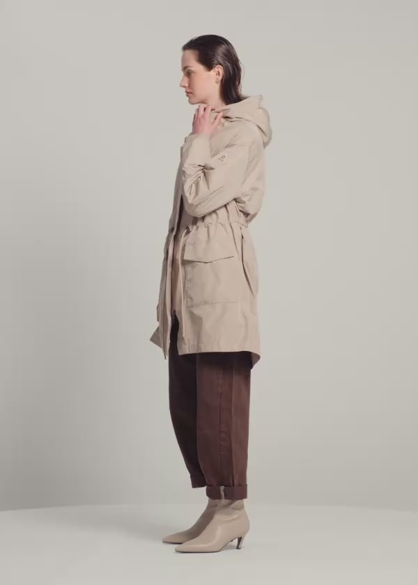 Imperméable femme Pyrenex Grace beige clair