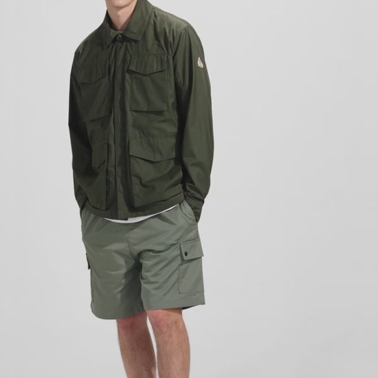 Veste légère homme Pyrenex Field kaki foncé