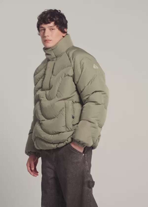 Doudoune homme Pyrenex Cairns kaki clair