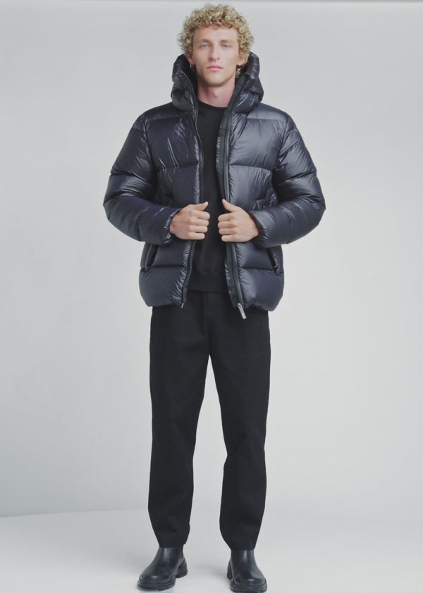 Doudoune unisexe made in France Pyrenex Barry 2 noire