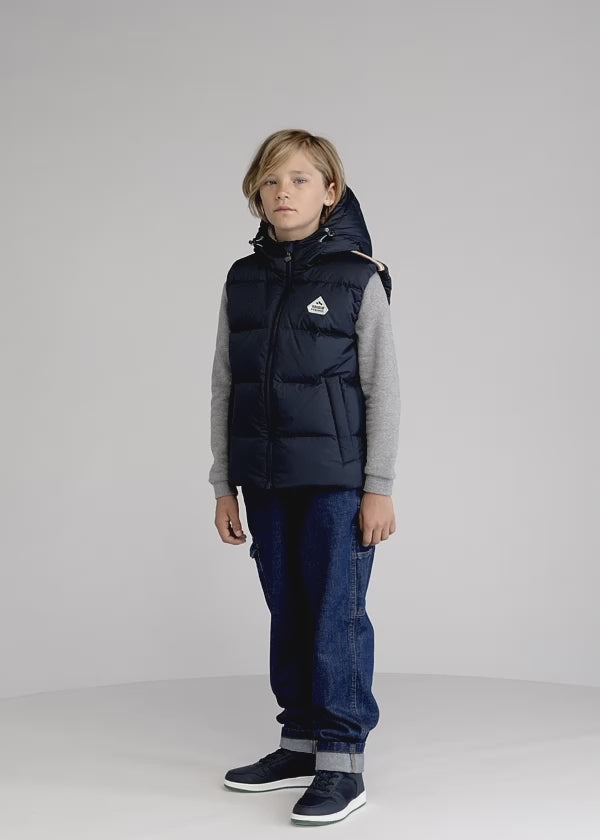 Wolf Pyrenex x Bonton Amiral ärmellose Daunenjacke für Kinder-2