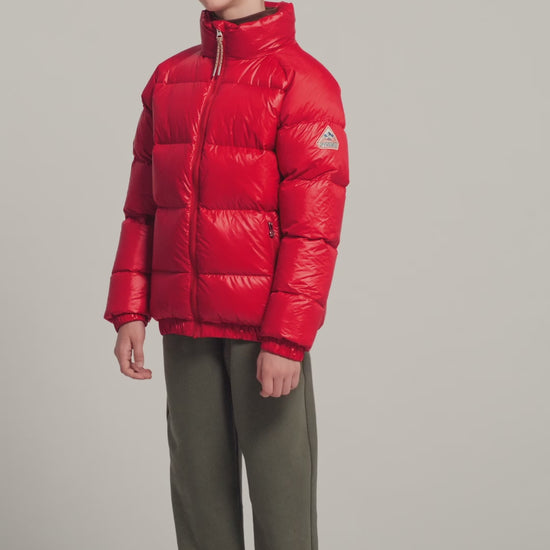 Doudoune pour enfant Pyrenex Vintage Mythic rouge