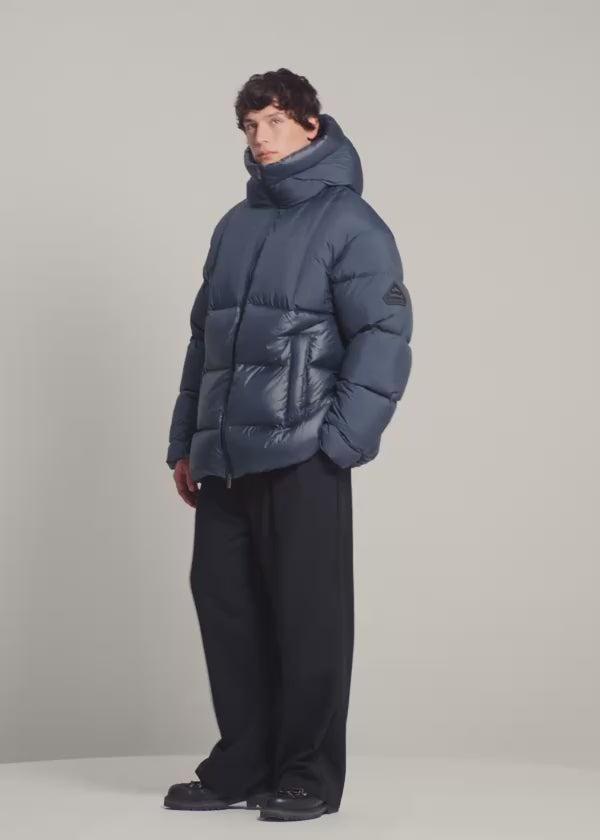 Doudoune pour homme made in Saint-Sever Pyrenex Eneko bleu foncé