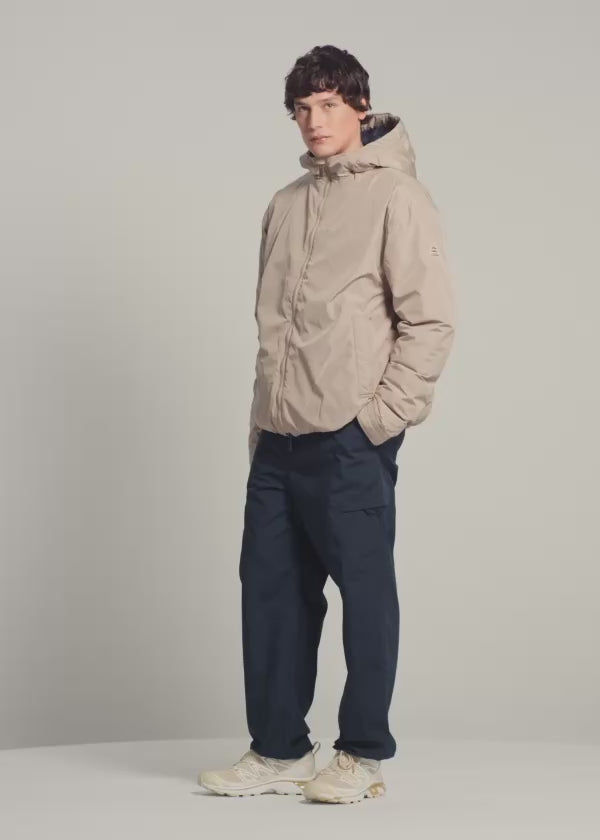 Parka matelassée imperméable pour homme Pyrenex Puigmal beige clair