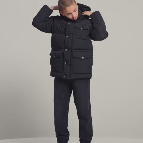 Doudoune hiver enfant Soal noire