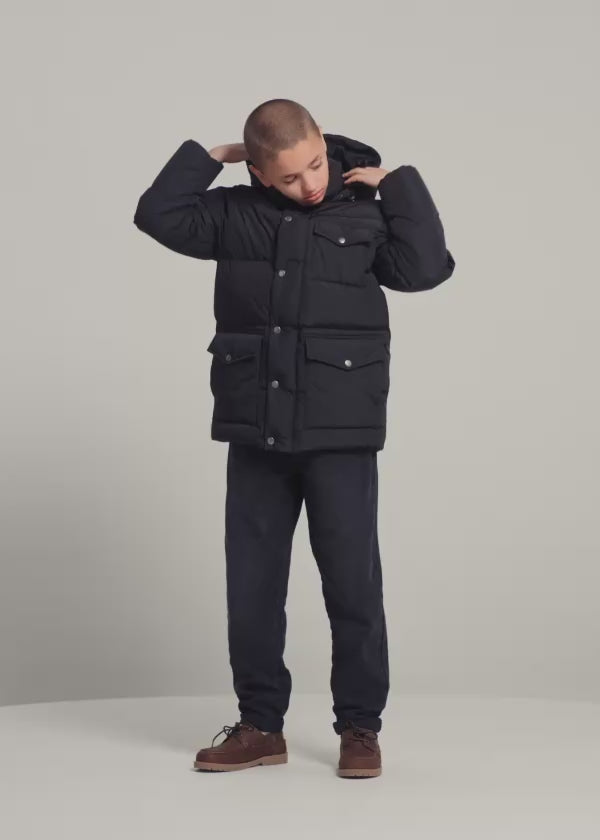 Doudoune hiver enfant Soal noire
