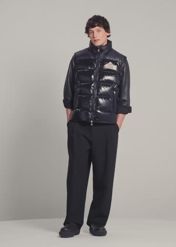 Ärmellose Unisex-Daunenjacke Pyrenex John Schwarz-2