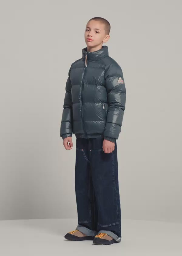 Doudoune pour enfant Pyrenex Vintage Mythic vert foncé