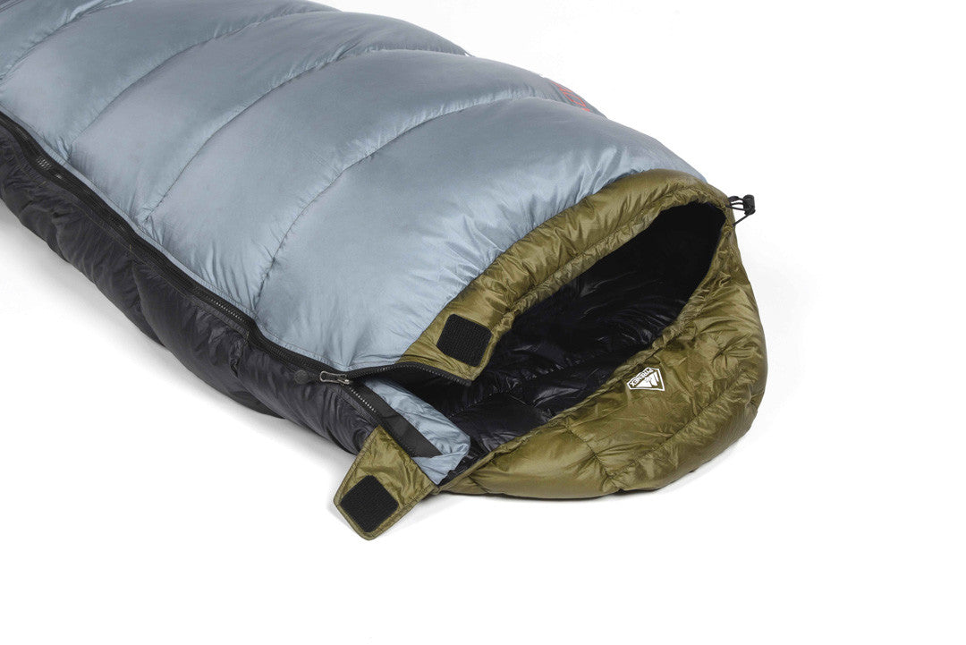 Sleeping Bag Ladakh 1200 khaki-black-grey-4