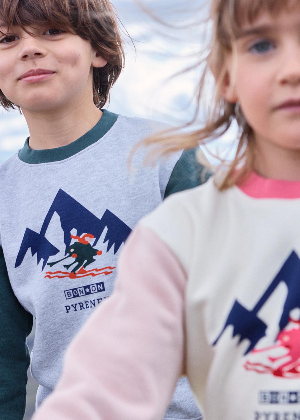 sweat enfant coton pyrenex bonton