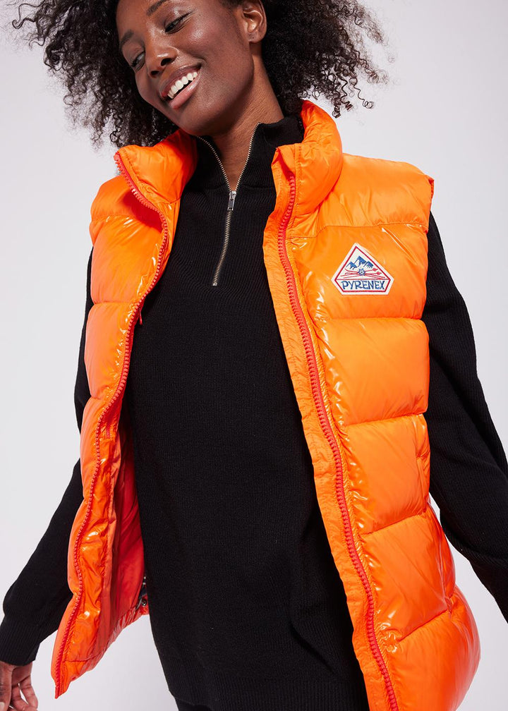 Pyrenex John unisex sleeveless down jacket puffin