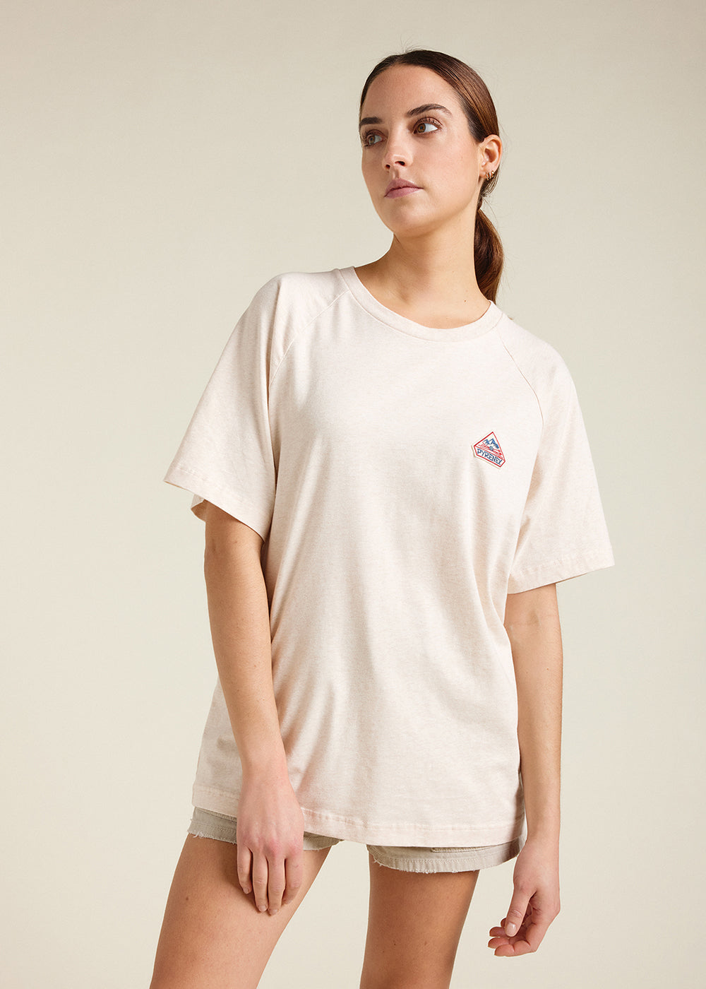 T-shirt unisexe en coton biologique Pyrenex Corto