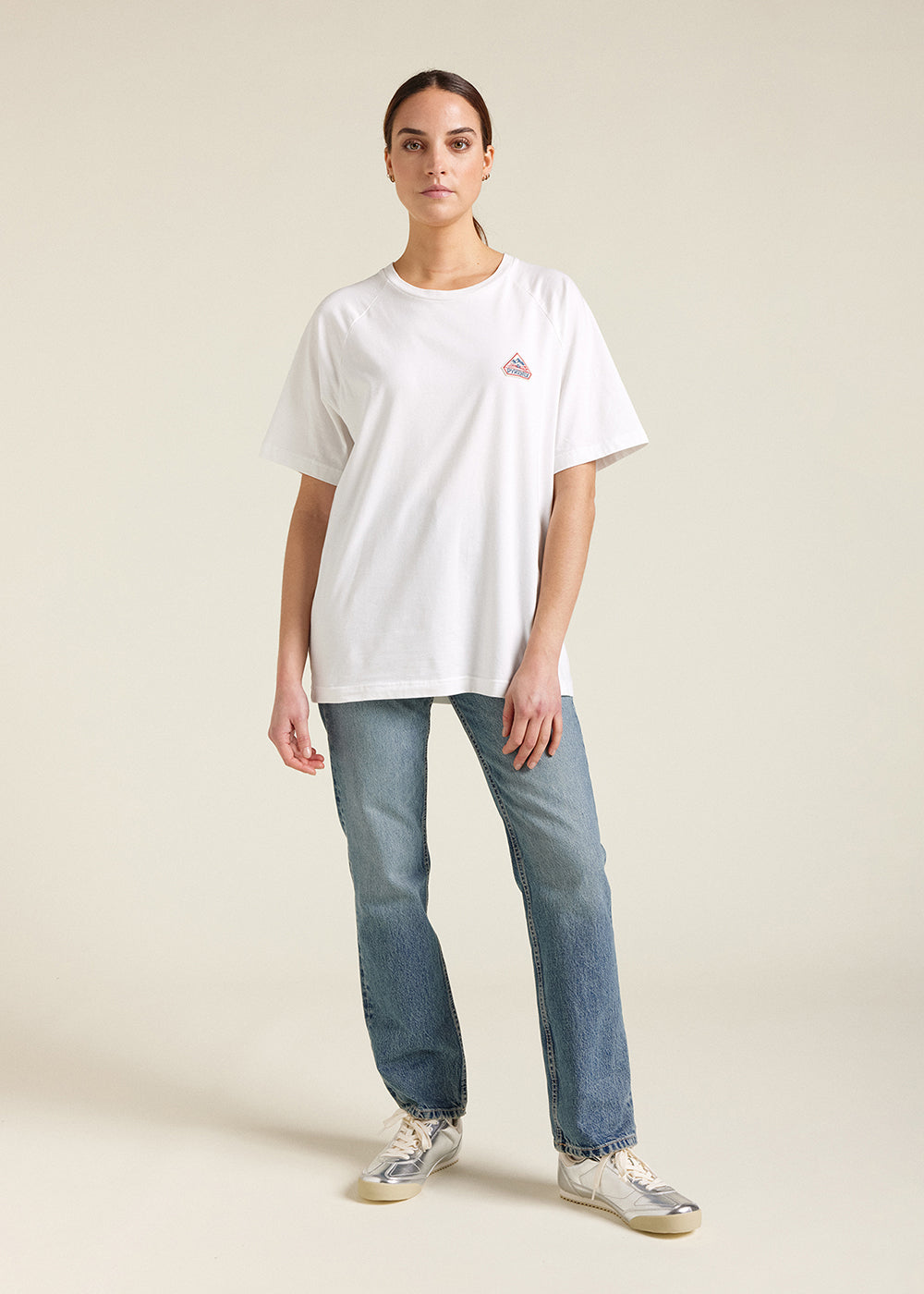 Unisex t-shirt in organic cotton Pyrenex Corto white-2