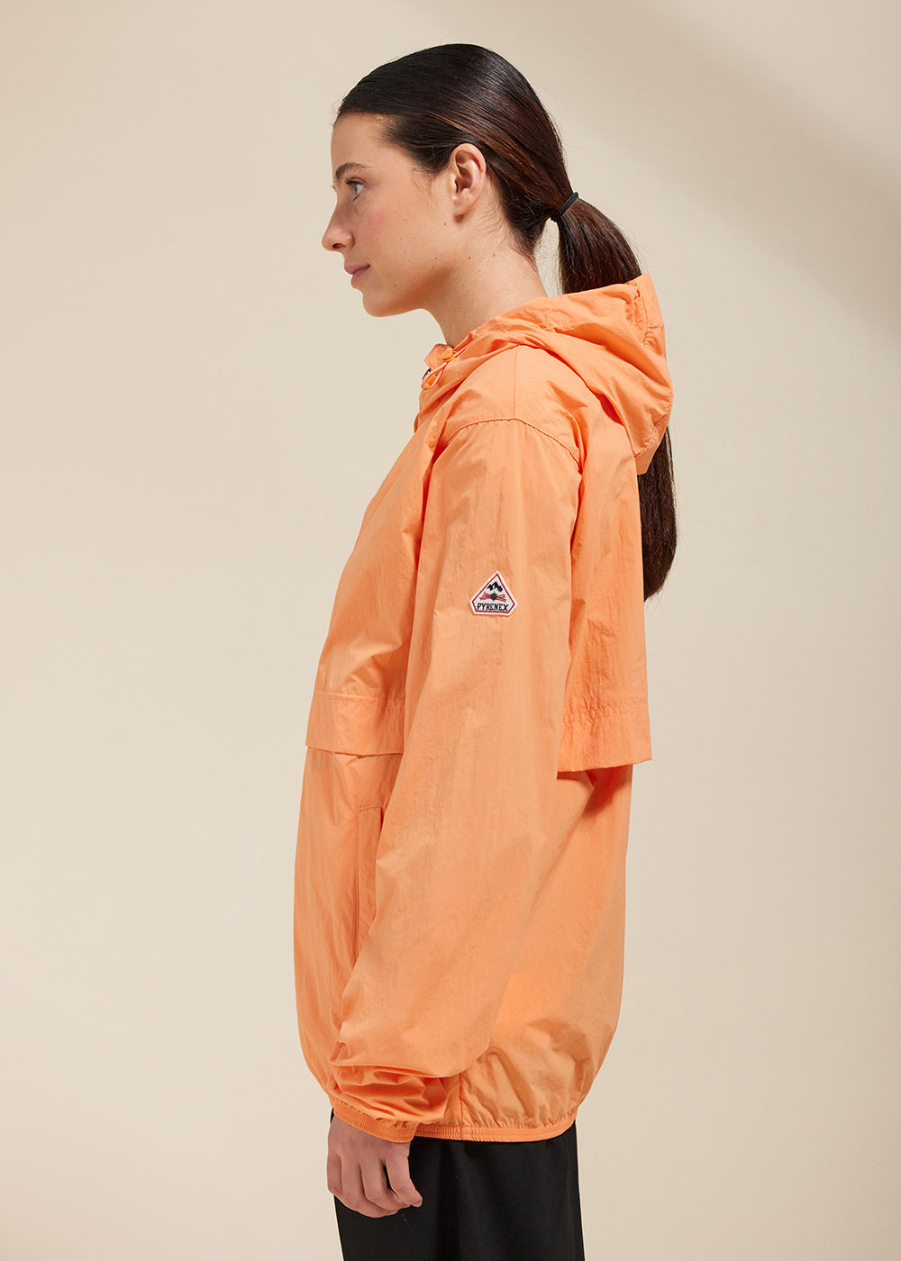 Ridge unisex windbreaker melon-5