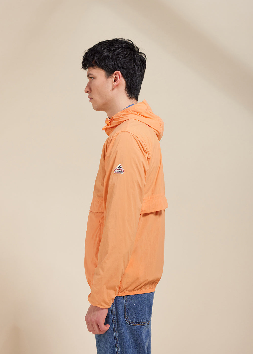 Ridge unisex windbreaker melon-6