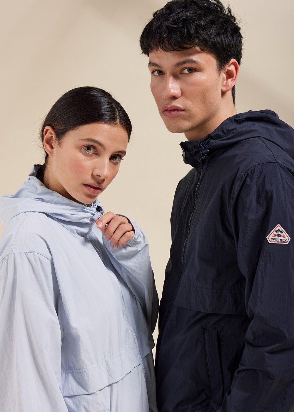 Ridge unisex windbreaker arctic-ice-1