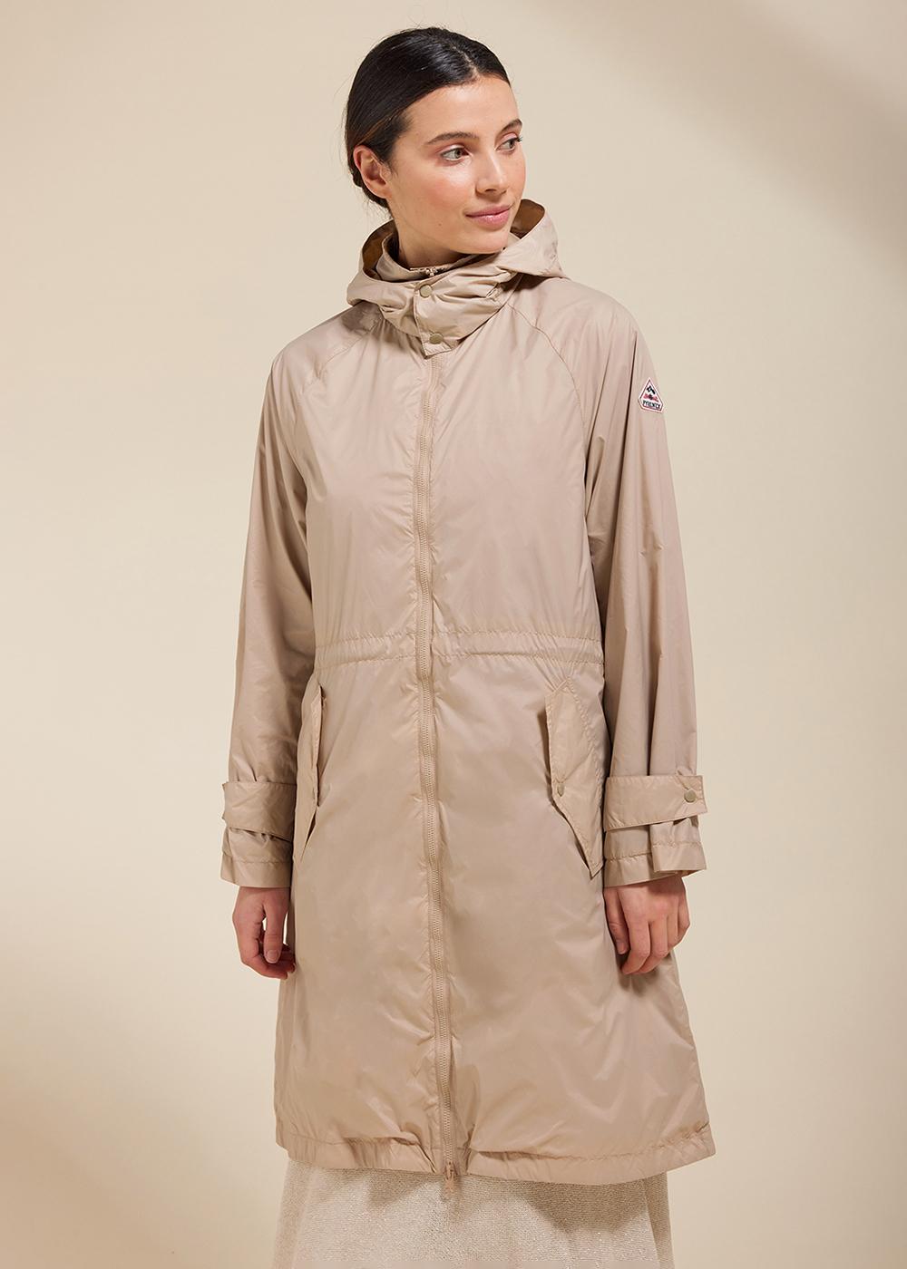 Ariane Cuban Sand lange Windjacke-1