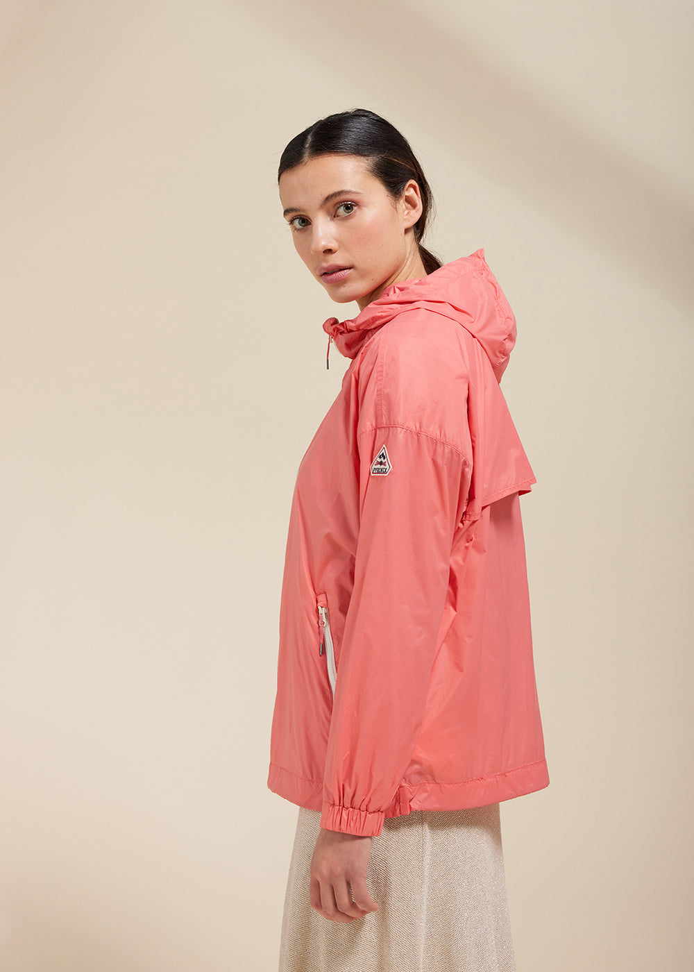 Zinnia women windbreaker peach-3