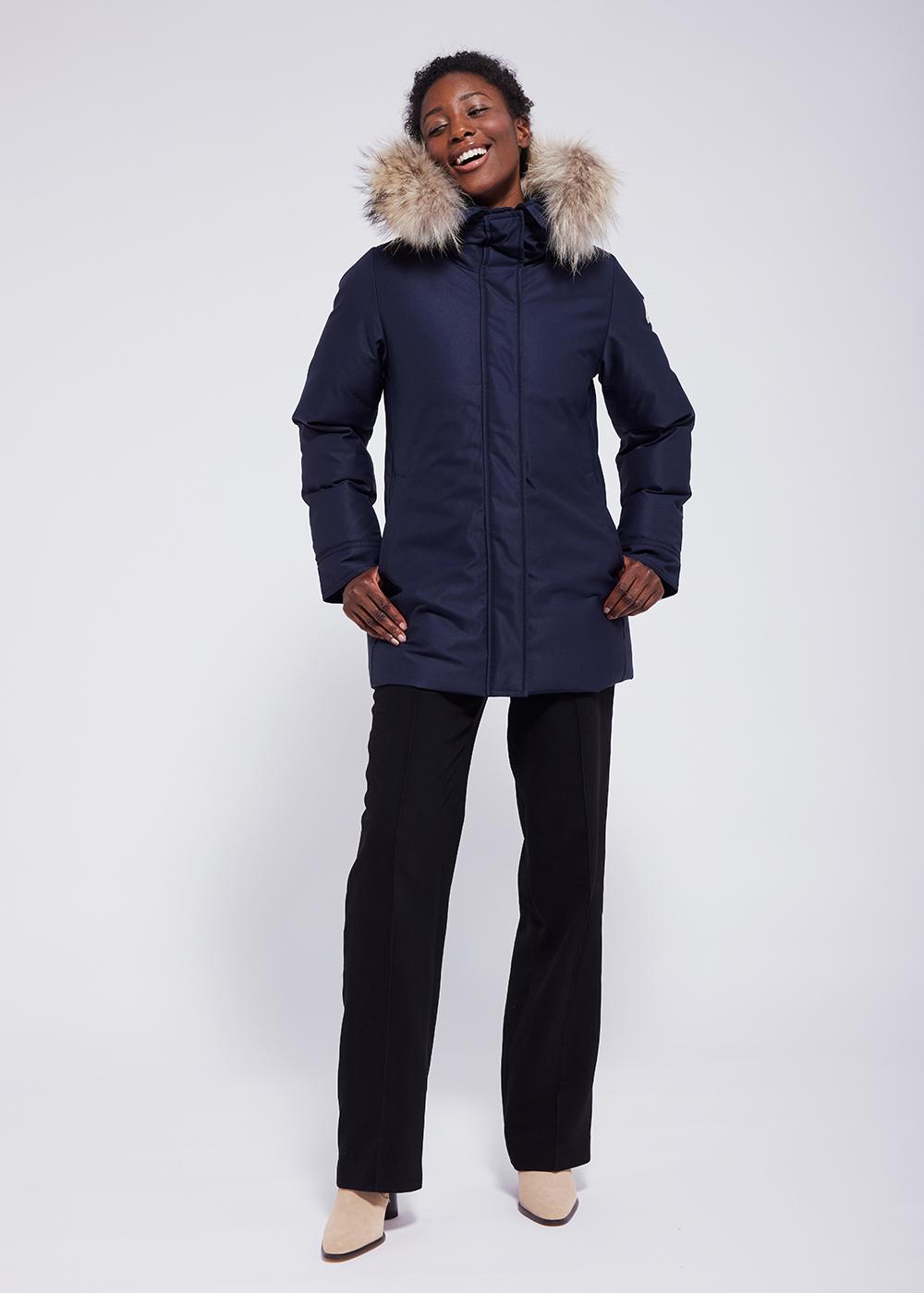 Parka pour femme Bordeaux Amiral-1