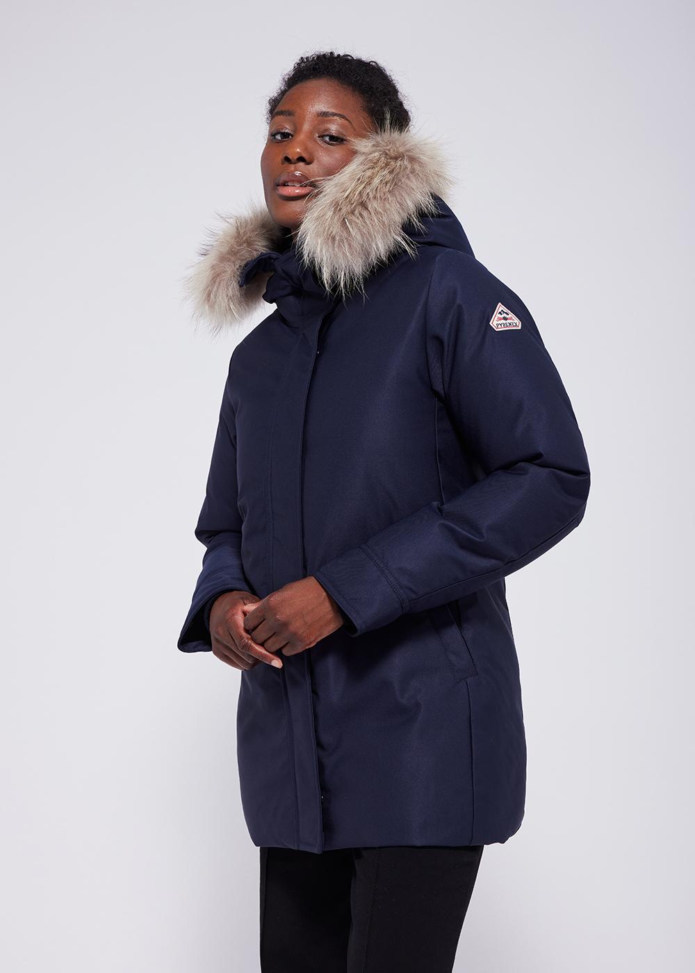 Damenparka Bordeaux Amiral-2