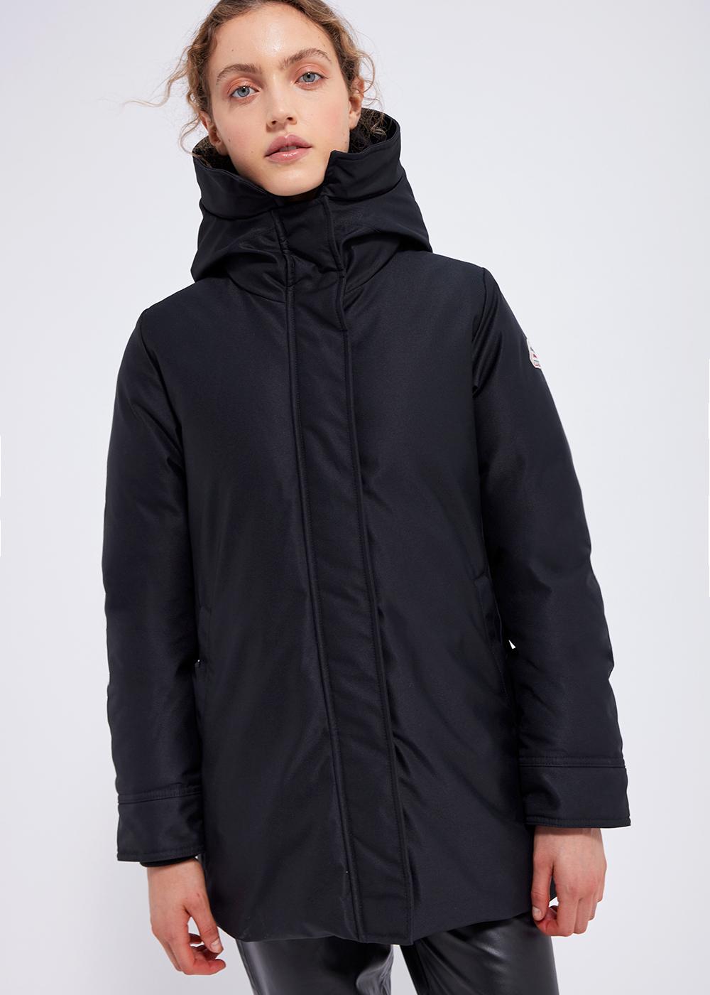 Parka pour femme Bordeaux Black-3