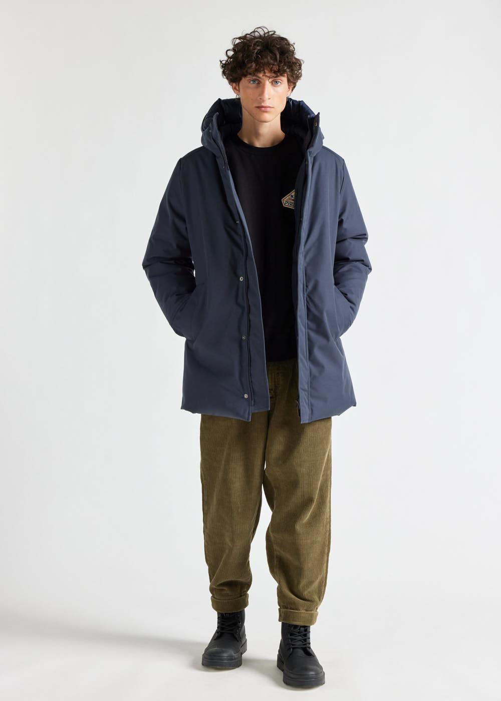 Men's Pyrenex Balme warm hooded down coat amiral